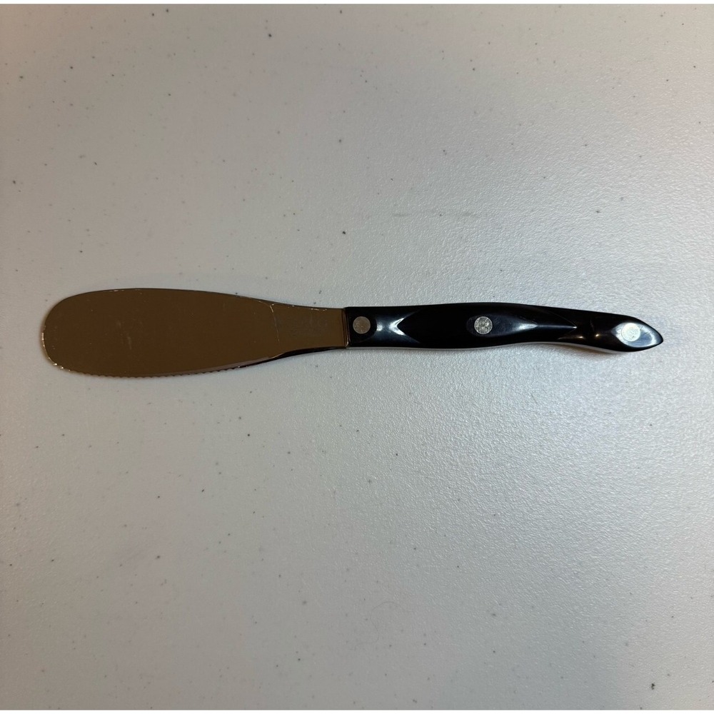Cutco Classic Brown Spatula Spreader 1768 Kitchen Serrated‎ Knife Made In USA
